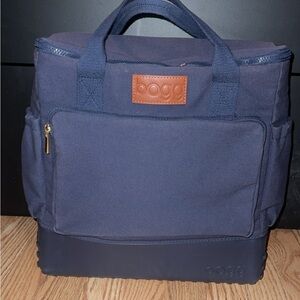 Blue Bogg Boat Canvas backpack